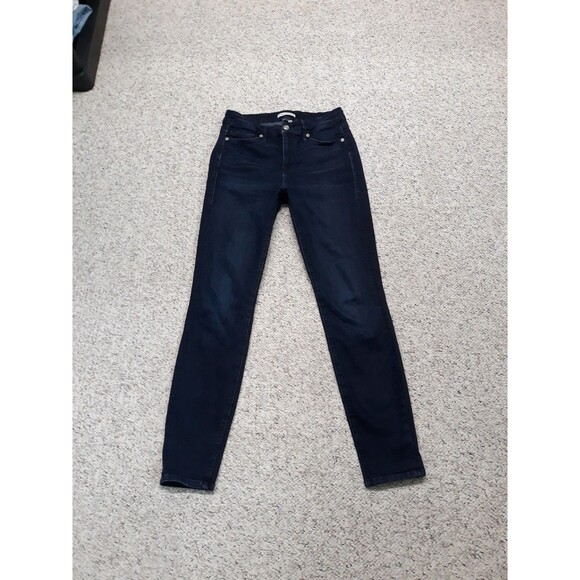 6/28 Good American Good Legs High Rise Dark Wash Skinny Blue224 - Picture 3 of 8